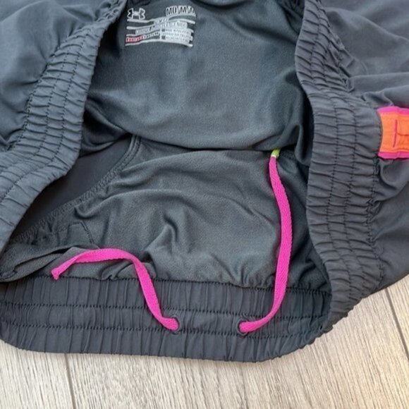 Under Armour Grey Workout Shorts Size M - Picture 5 of 6